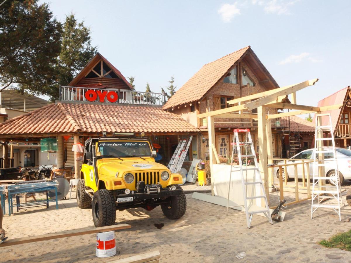 Hotel Oyo Cabanas La Roca Huasca de Ocampo Exterior foto